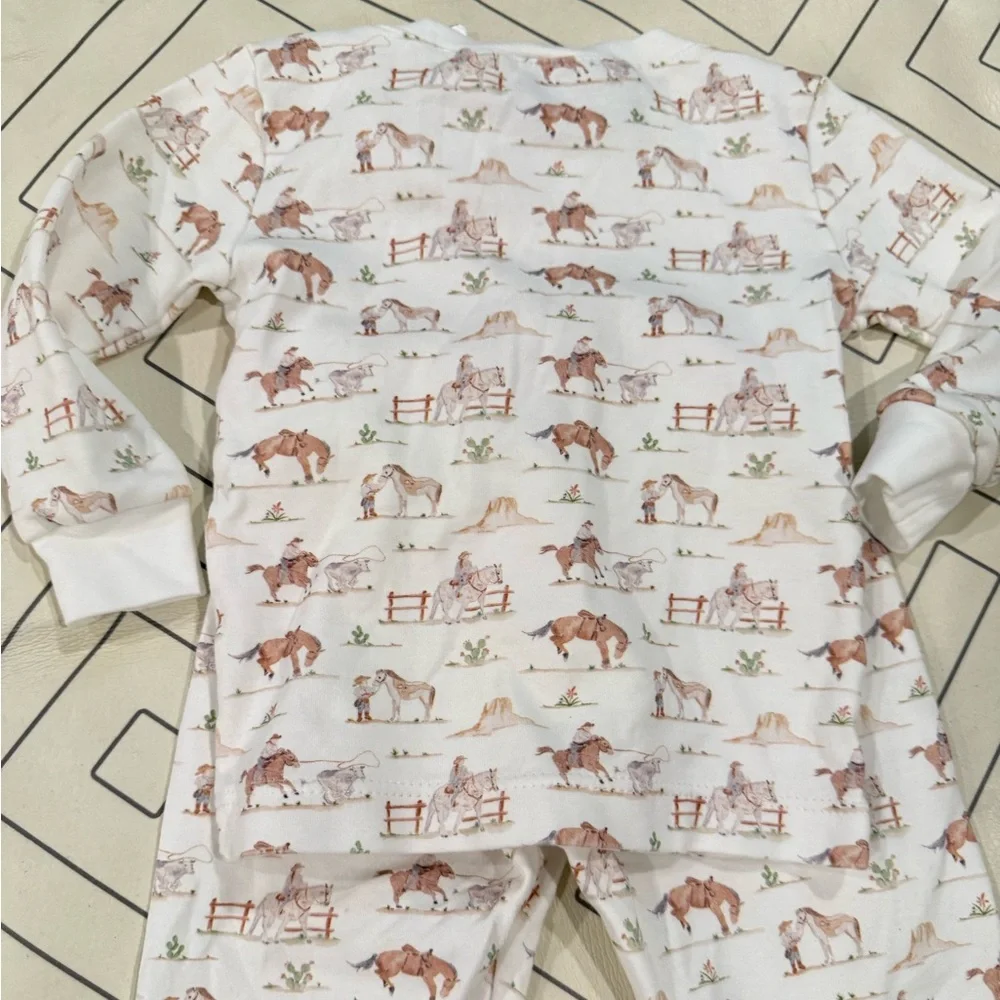 Ruth and Ralph Rodeo Pajama Set - Picture 11 of 12
